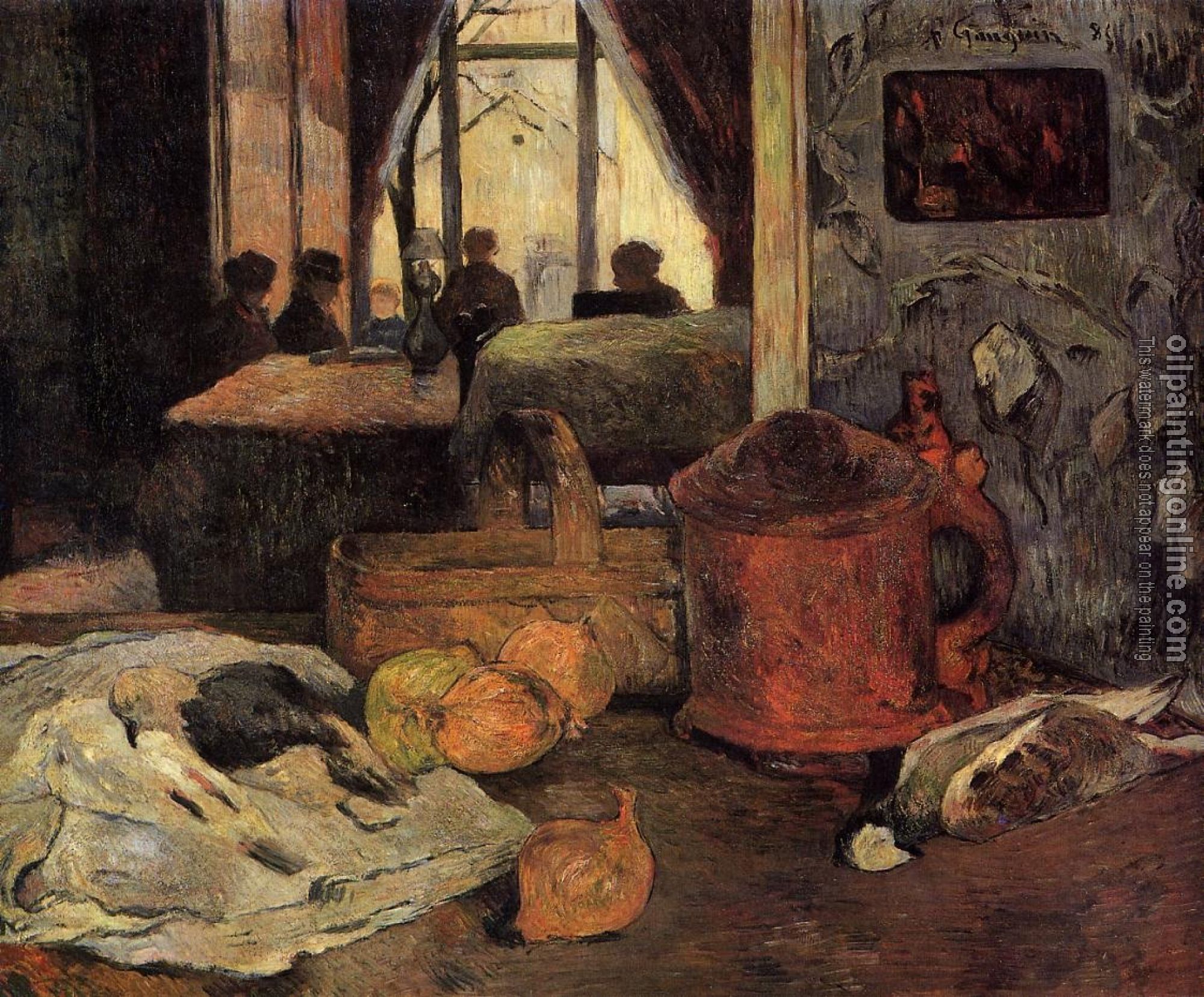 Gauguin, Paul - Still Life in an Interior, Copenhagen